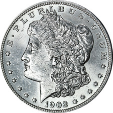 1902-P Morgan Silver Dollar Choice BU Great Eye Appeal Nice Strike