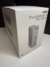 CalDigit TS4 Thunderbolt 4 Pro Dock 18 Ports 98W Charging 40Gb/s NEW