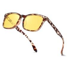 Night Driving Glasses for Women Men, anti Glare Polarized Yellow Lens Night Visi