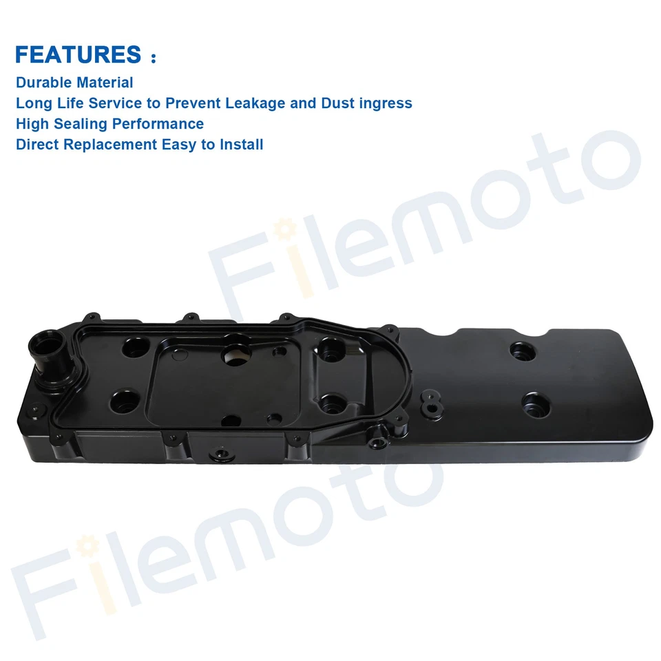 Tampa de válvula com suporte para 14-23 Ram 2500 3500 11-20 Ram 4500 5500 6.7L diesel - Imagem 2 de 4