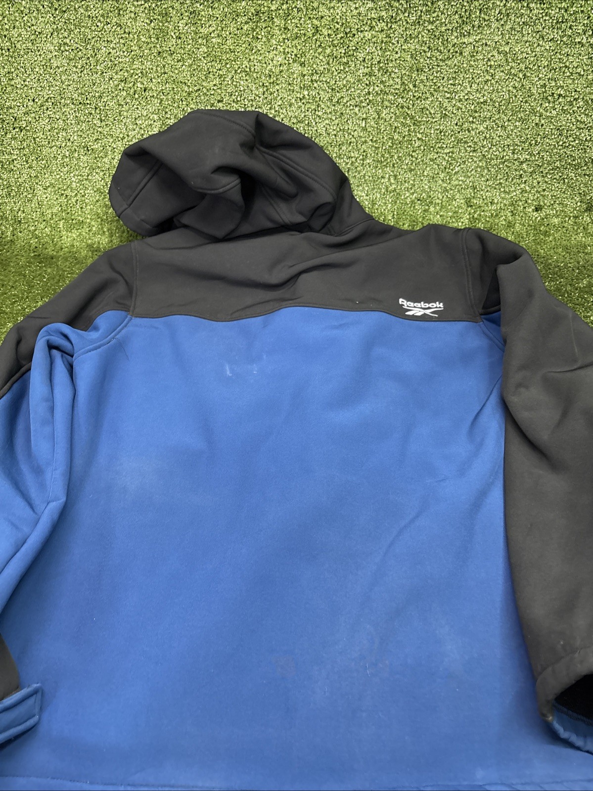 Reebok Softshell Jacket Mens LARGE Vector Blue Bl… - image 6
