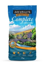 Arkwrights Sensitive Complete Dry Dog Food 15kg with extra Chicken Wheat-Free 1.45 per kilo