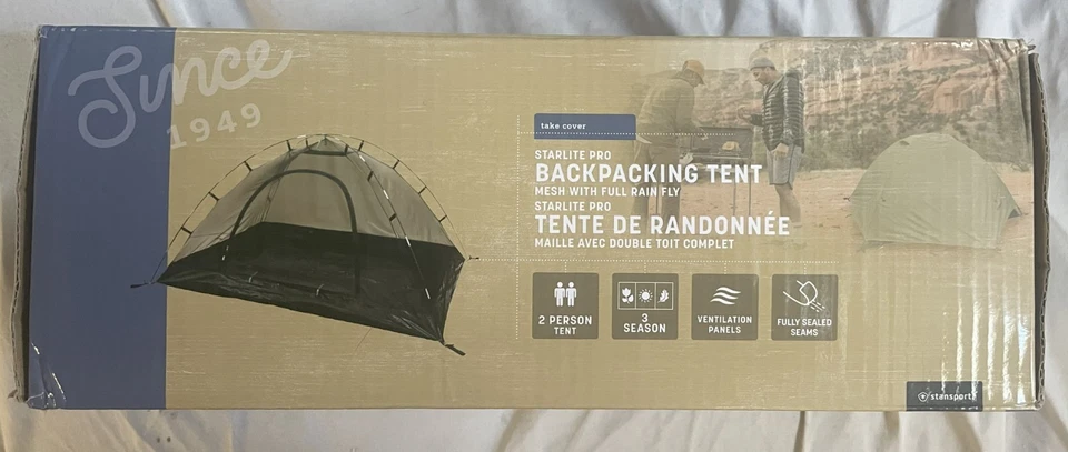 Tienda de campaña para mochileros Stansport Starlite Pro Foto 2 de 4