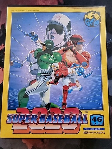 Flyer/Handbill Neo Geo AES Super Baseball 2020 - Très Bon état - Collection