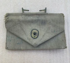 Original WWII US Carlisle First Aid Bandage Pouch