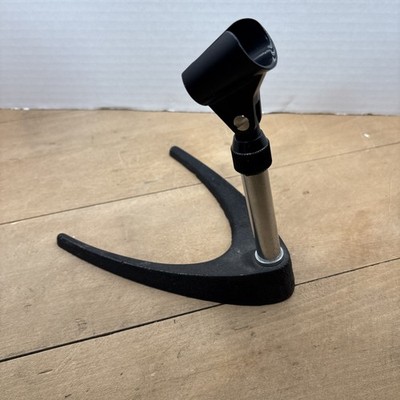 Vintage Atlas Sound Desktop Microphone Stand Fixed Position 