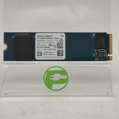 Western Digital 2280mm SN530 1TB M.2 NVMe Gen 3.0 x 4 SSD SDBPNPZ-1T00-1002