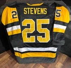 Kevin Stevens Signed Autographed Custom Penguins Hockey Jersey JSA size XL