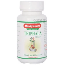Baidyanath Triphala Guggulu For Piles & Fissures 80 Tabs (Free Ship)