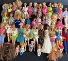 Huge Barbie Doll Lot 41 Dolls Ken Babies Mattel Mixed Vintage Clothes & Accessor