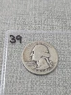 1939 Washington Silver Quarter