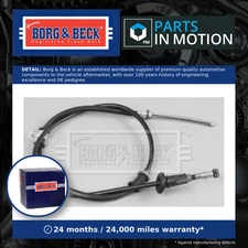 Handbrake Cable Rear Right BKB2089 Borg & Beck Hand Brake Parking MB950336 New