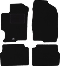 Fußmatten Automatten Velours Schwarz für Mazda 6 I GG / GY 2002-2007 4-tlg