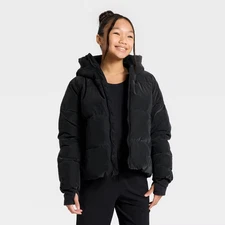 Girls' Puffer Jacket - All In Motion