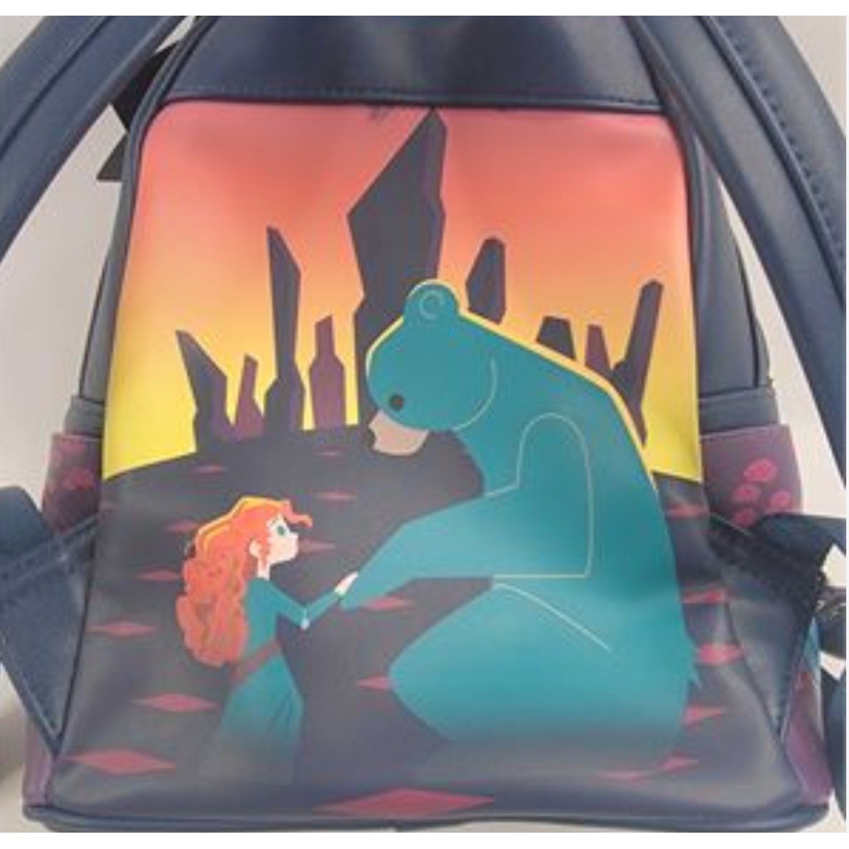 LOUNGEFLY Disney Pixar BRAVE Merida Glow-in-the-Dark Mini 
