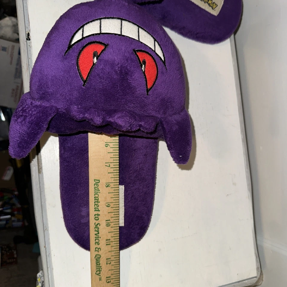 Zapatillas Gengar - Zapatillas de Peluche Pokemon Bioworld - Slip On Adulto Talla L ¡¡BONITAS!!! Foto 2 de 4