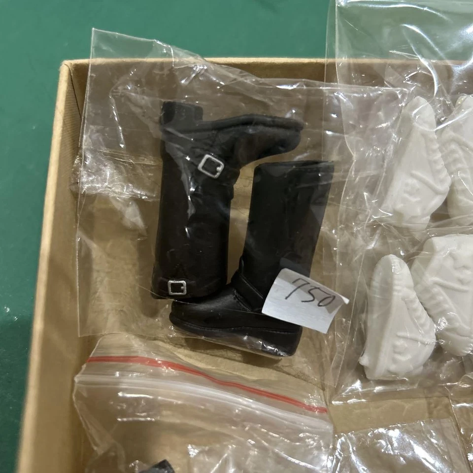 Scarpe per bambole 1/6 per Licca-chan, Jenny-chan e Rurube-chan, 30 paia - Immagine 2 di 4