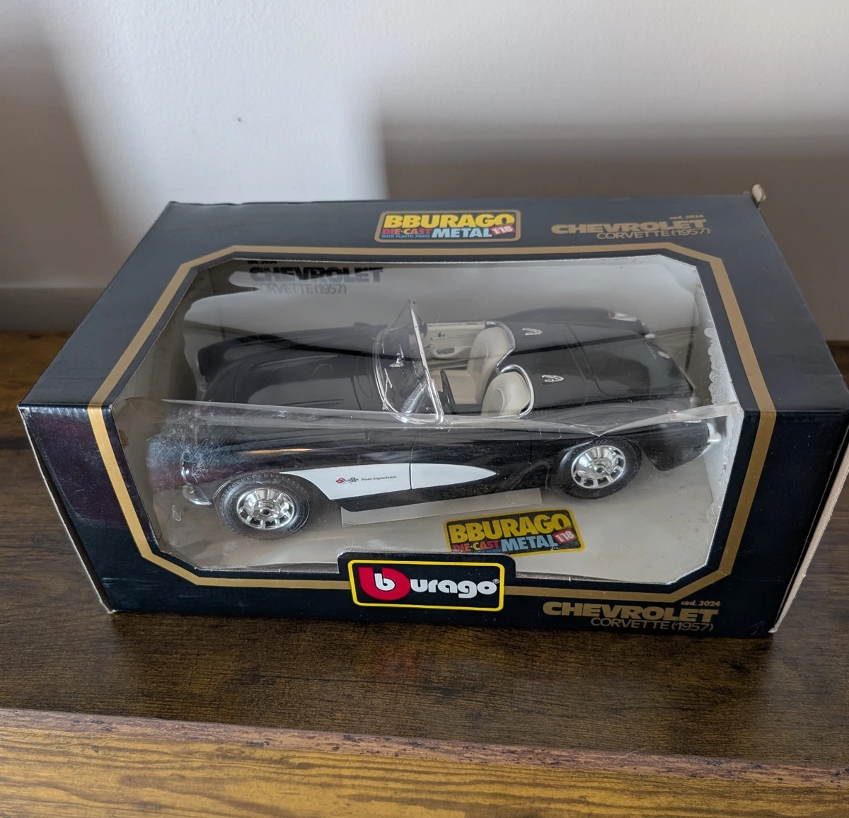 Burago Chevrolet Corvette 1957 for sale | eBay