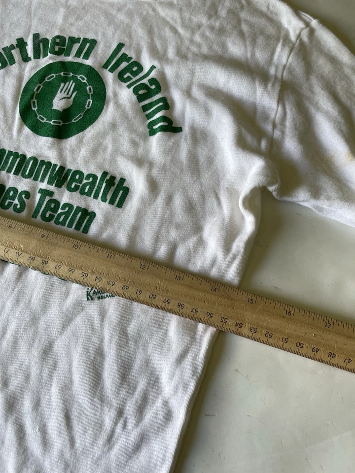 Camiseta de ciclismo Irlanda vintage para hombre pequeños Juegos de la Commonwealth 1982 Foto 2 de 4