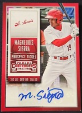 2015 Panini Contenders - Prospect Ticket Magneuris Sierra #28 (AU, RC)