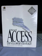 1994 Microsoft Access Developer’s Toolkit v2.0 Software 3.5” Disks SEALED RARE