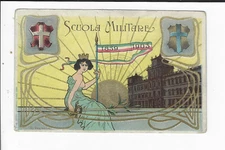 Italian Art Military Scuola Militare 1859-1903 Postcard L Garibaldi
