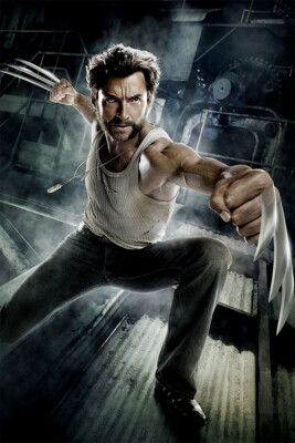 HWC Trading FR A3 Hugh Jackman X-Men Wolverine Cadeaux Imprimés