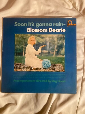 BLOSSOM DEARIE SOON ITS GONNA RAIN ORIGINAL 1967 MONO VINYL LP, TL5454, 1L2L VG+