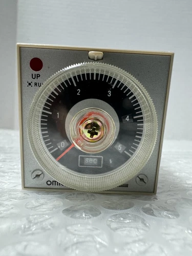 Omron H3BA-8 Relay Timer H3BA8 100/110/120VAC 50/60HZ 5A 250 vAC Resistive Load
