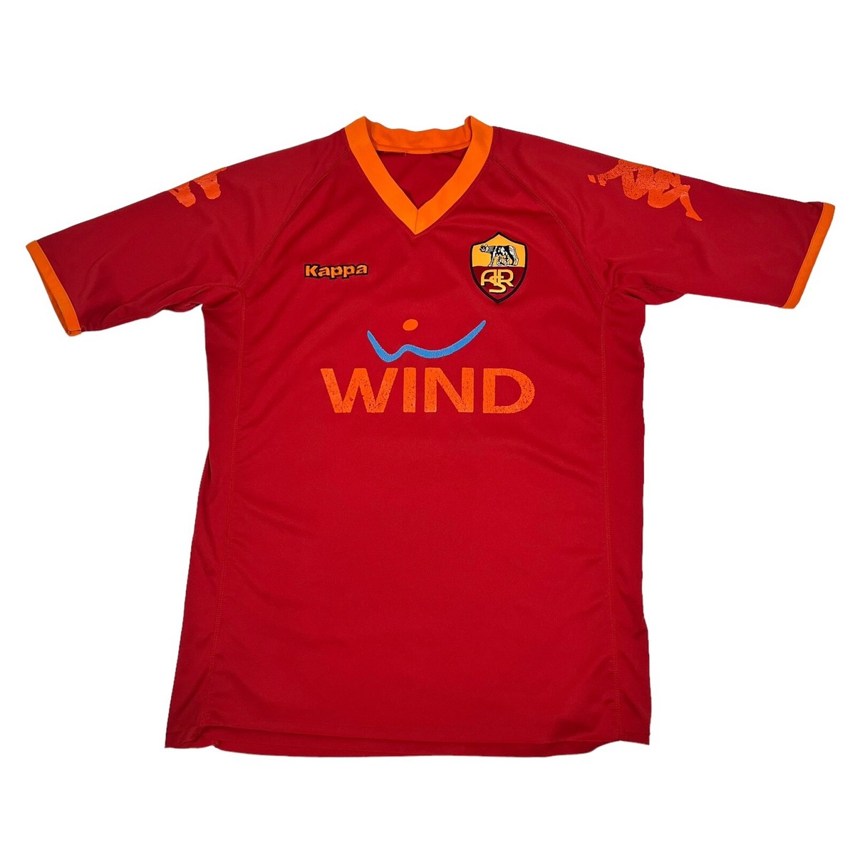 AS Roma Kappa サッカーウェア Vintage Kappa AC Roma Football Jacket Soccer Mens Track Top