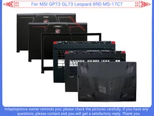 New For MSI GP73 GL73 Leopard 8RD MS-17C7 17.3in LCD Cover /Bezel /Upper /Bottom