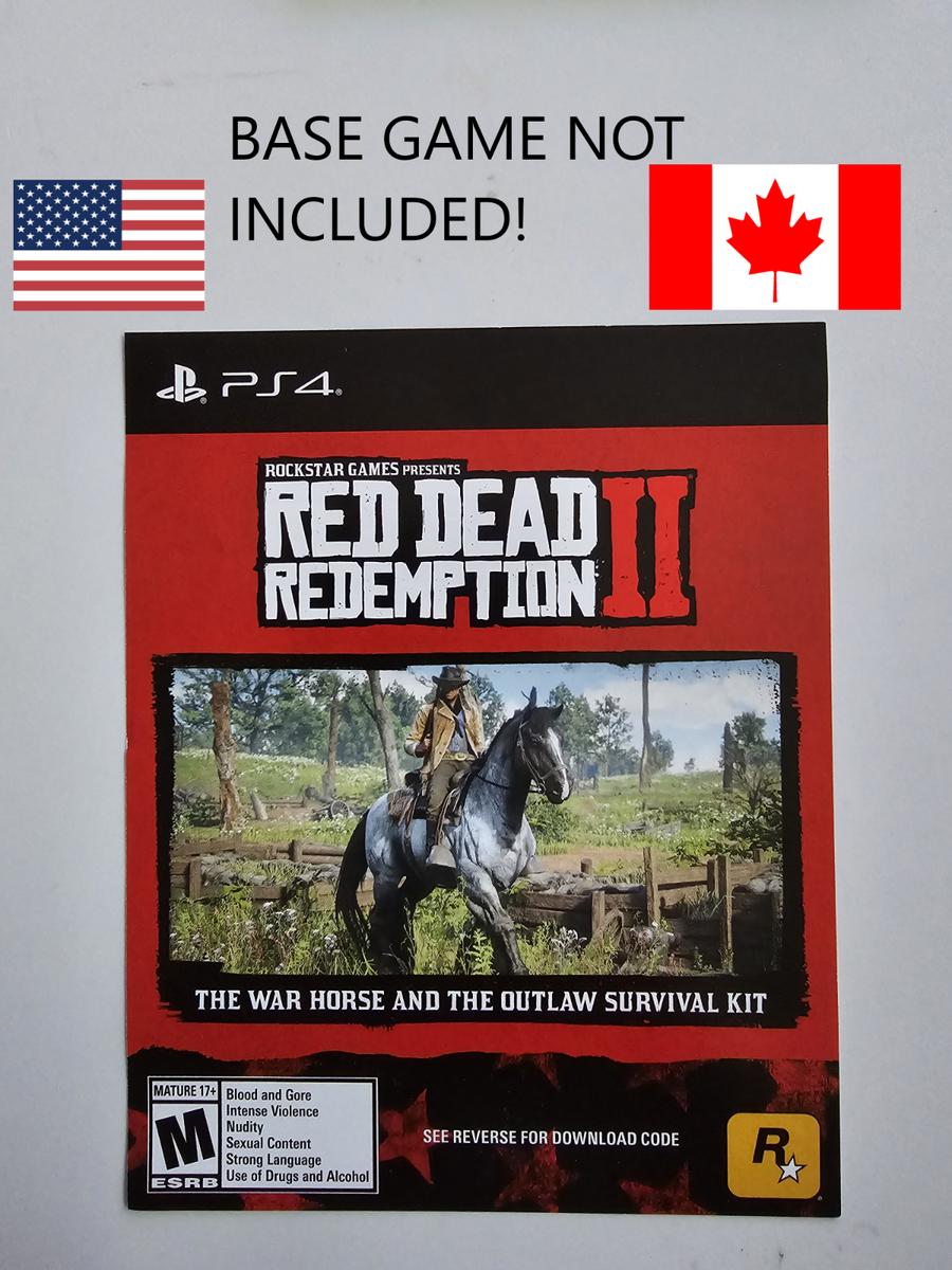 Red Dead Redemption 2 Preorder Bonus For PS4 / PS5 | eBay