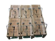 6 Critter Getter Wooden Box Trap for Squirrel, Rat, Chipmunk, Rodent Similar