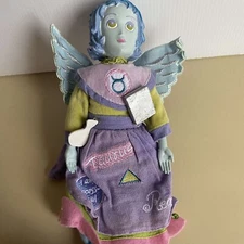 Angels Of The Zodiac Taurus 10.5" Doll Realist Purple, Green, Blue, Pink