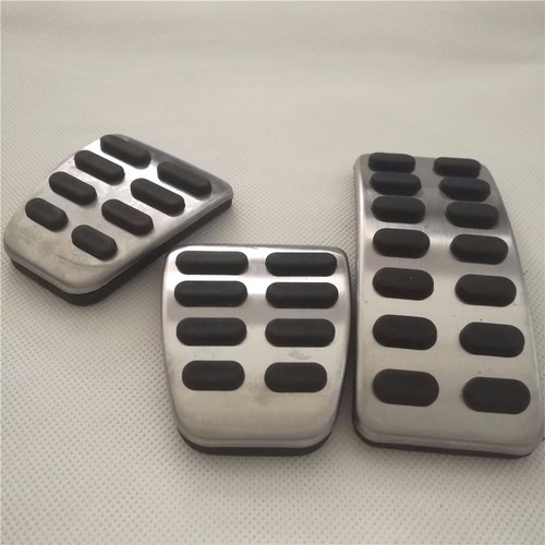 3pcs NoDrilling Manual Foot Pedal Cover Kit For Hyundai Accent Solaris