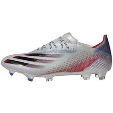 adidas X Ghosted 1 FG Soccer Cleats Silver FW6894 Men's Sz 7/ Women's Sz 8