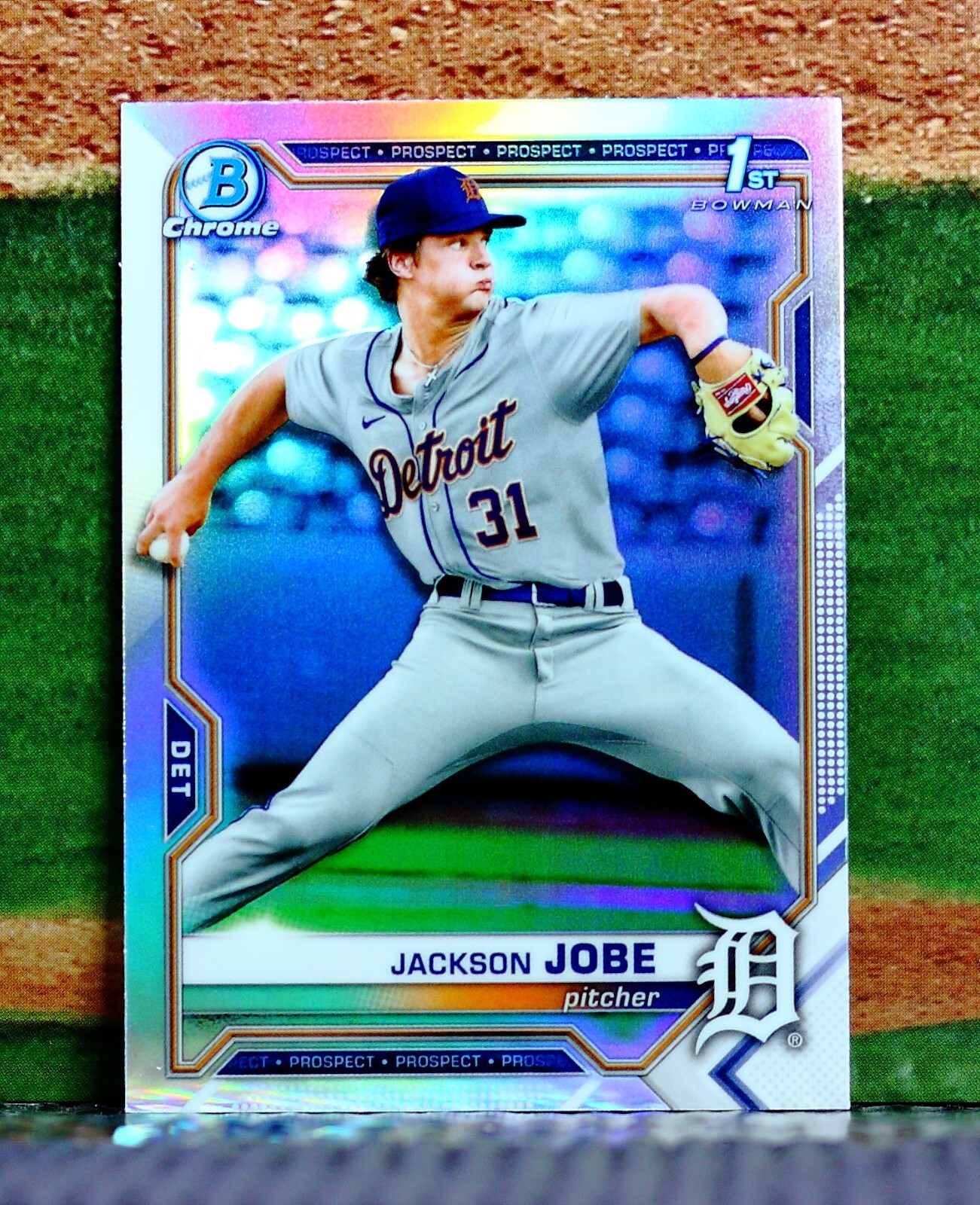 JACKSON JOBE  -  2021 BOWMAN CHROME DRAFT REFRACTOR  #BDC69