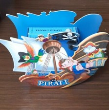 PIRATI - 3 LIBRICINI NEL DIVERTENTE COFANETTO A FORMA DI VELIERO - JOYBOOK 