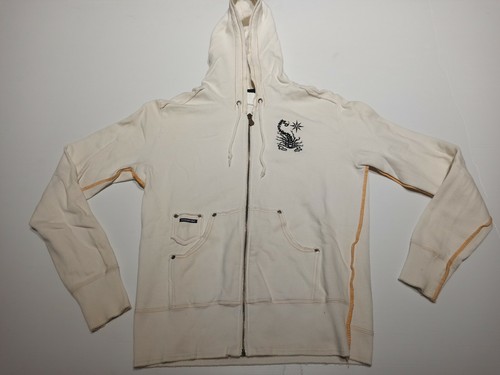 Scorpion Bay Felpa Donna Tg S Off White Maglia Maniche Lunghe Cappuccio  Casual | eBay