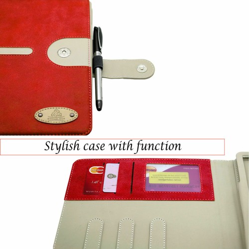 Funda abatible de cuero gamuza para iPad Mini 1/2/3/, Mini 4 con soporte billetera de lujo - Imagen 34 de 58