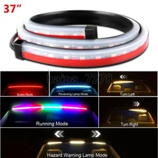 LED 3rd Third Brake Tail Strip Light Bar Turn Signal Sequential Windshield DRL