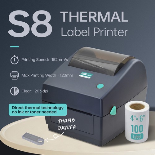 HotLabel ®Upgraded】Label Printer maker 
