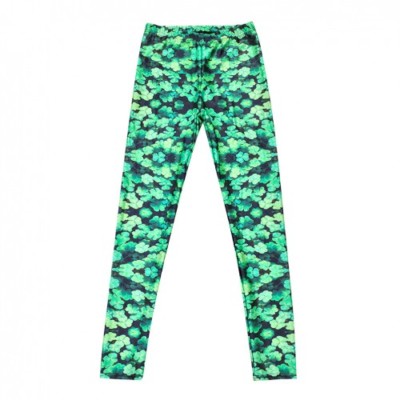 Four Leaf Klee irische Lucky Leggings. Neu. Kostüm