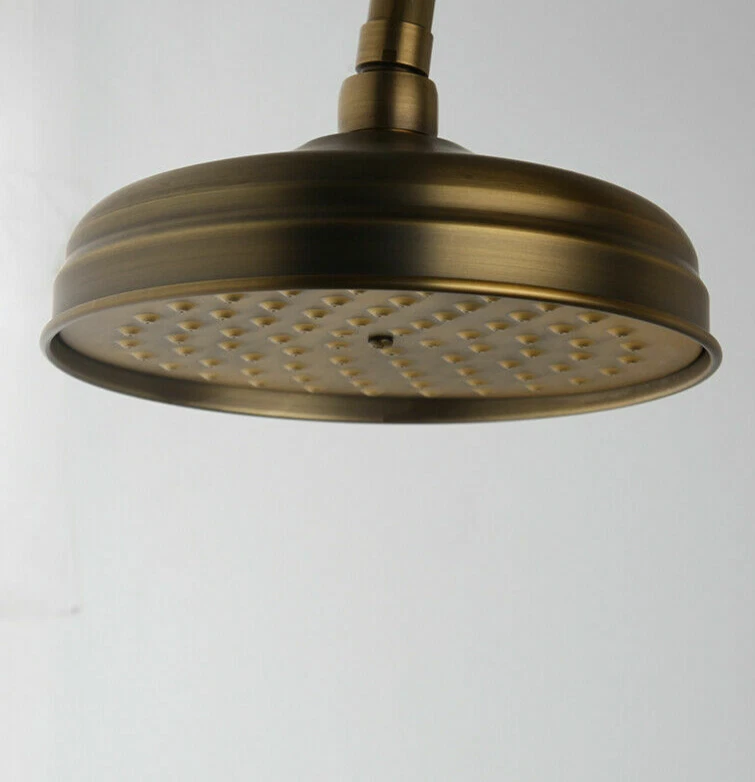 Antique Brass 8 inch Round Rainfall Shower Head Bathroom Rain Shower Head
Opens in a new window or t