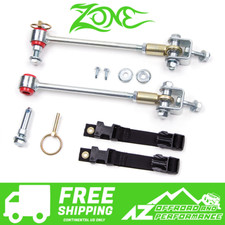 Zone Offroad 3-4.5 Front Sway Bar Disconnects Fits 97-06 Jeep Wrangler Tj Lj Zone Offroad 3-4.5 Front Sway Bar Disconnects Fits 97-06 Jeep Wrangler Tj Lj