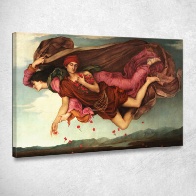Nacht Und Schlaf Evelyn De Morgan, emg23 Leinwandbild
