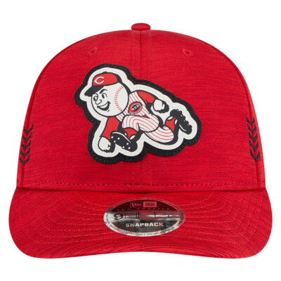帽子 New Era x RHC 9FIFTY Low Profile Cap Men's New Era Red Cincinnati Reds 2024 Clubhouse Low Profile