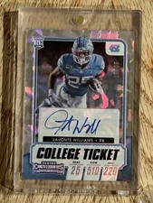 2021 Panini Contenders Javonte Williams Cracked Ice Auto /23