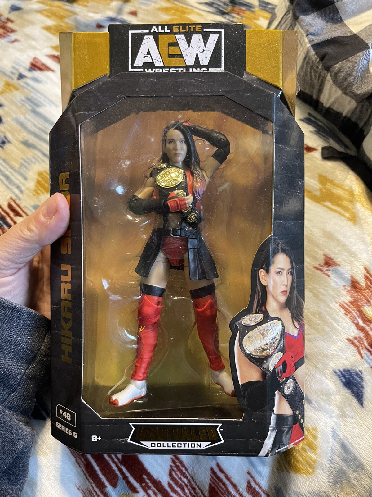 AEW All Elite Wrestling Unrivaled Collection Series 6 Hikaru Shida BRAND NEW