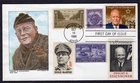1990 Gen Dwight Eisenhower 100th (2187) - DeSpain H/P COMBO FDC TB332